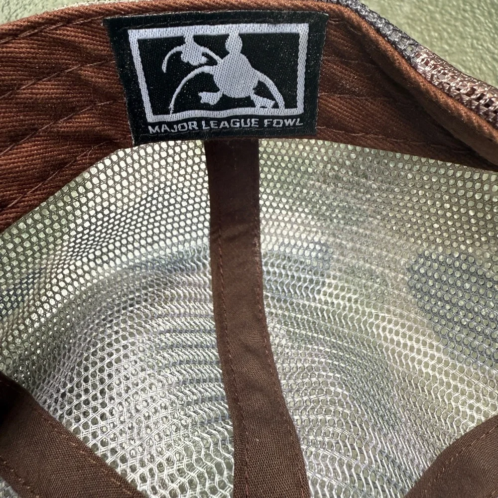 Major League Fowl Brown Camo Hat